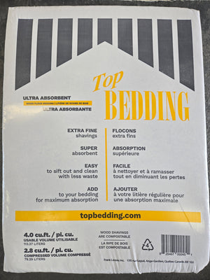 Tops Pine Shavings Flour bedding. Ultra absorbent. Extra fine