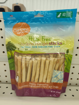 Canine Nat. Chk Stix 40 Pack