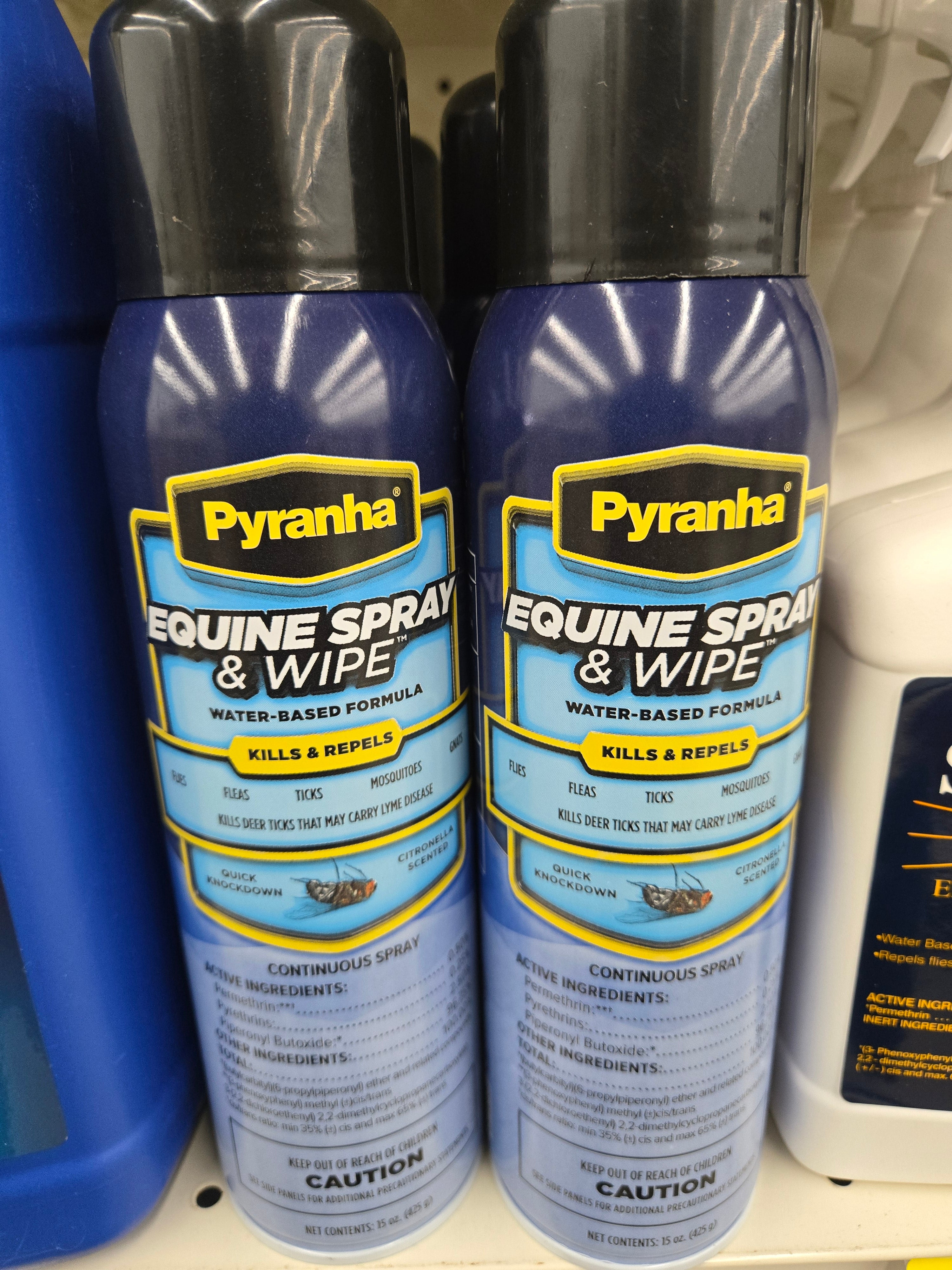 Pyranha Equine Spray & Wipe