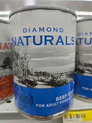 Diam. Canned Natural Beef Dog