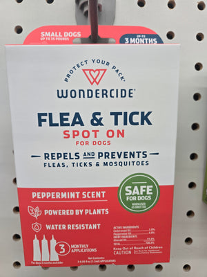 Wondercide 3 Spot Dog Sm