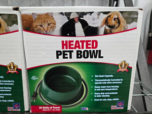 Heated Pet Bowl 1qt