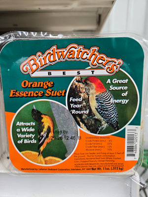 Orange Essence Suet Cake