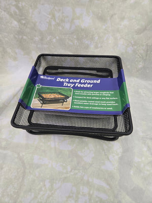 Deck and Ground Tray Feeder for Wild Birds