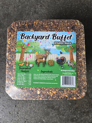 Backyard Buffet Block 20 lb