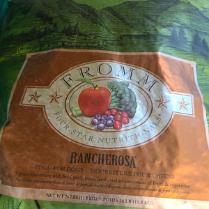 Fromm Rancherosa Dog Food, 26 LB bag