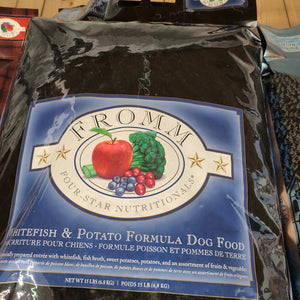 Fromm Whitefish and Potato Formula Dog Food, 15 LB bag