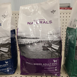 Diamond Naturals Small Breed Adult Dog Chicken & Rice Formula, 6 LB bag