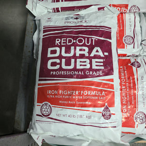 Pro's Pick Red-Out DURA-CUBE, water softener salt,  40 LB bag