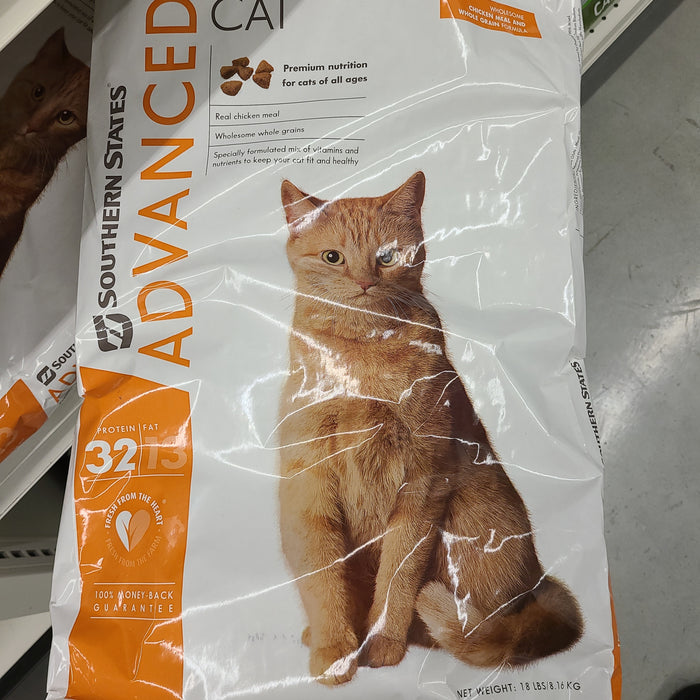 Southern States Advanced Cat Food, 18 LB bag