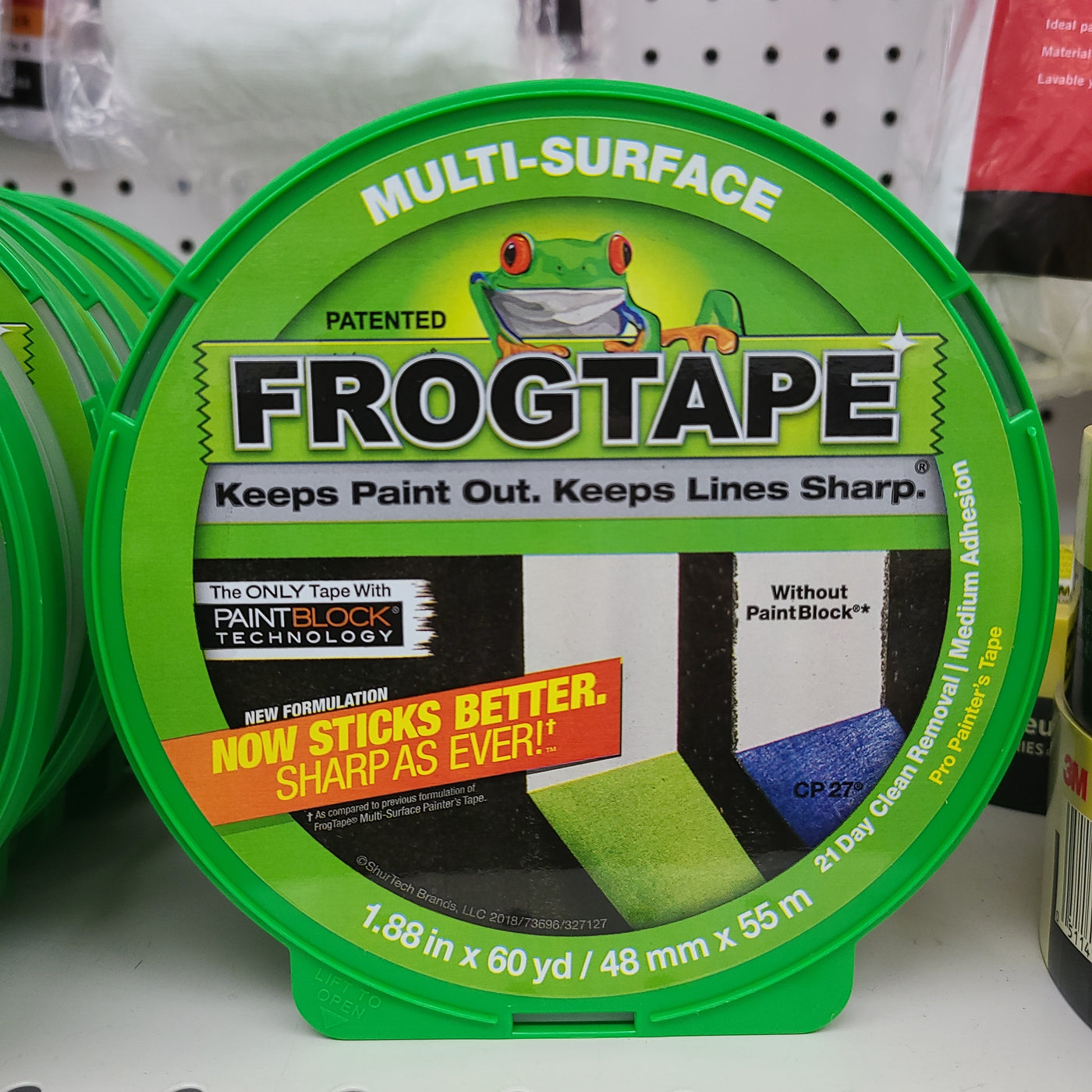 FrogTape Multi-Surface Painter's Tape- Green, 1.88 in. X 60 yd –  pettigrew-online