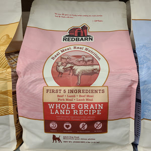 Redbarn Whole Grain Land Recipe, 4 LB bag