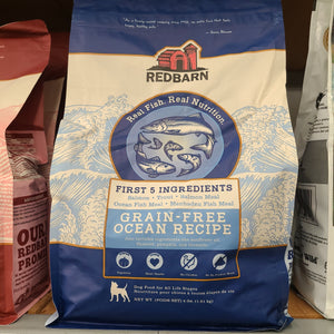 Redbarn Grain Free Ocean Recipe Dog Food, 4 LB bag
