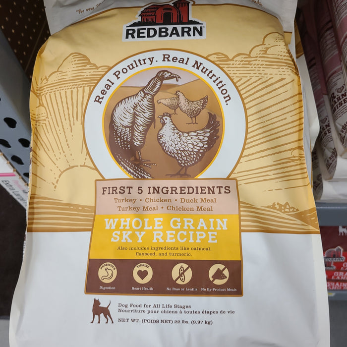 Redbarn Whole Grain Sky Recipe Dog Food, 22 LB bag
