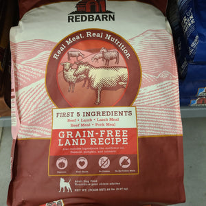 Redbarn Grain-Free Land Recipe Dog Food, 22 LB bag