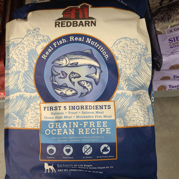 Redbarn Grain-Free Ocean Recipe Dog Food, 22 LB bag
