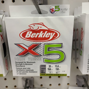 BERKLEY X5 BRAID