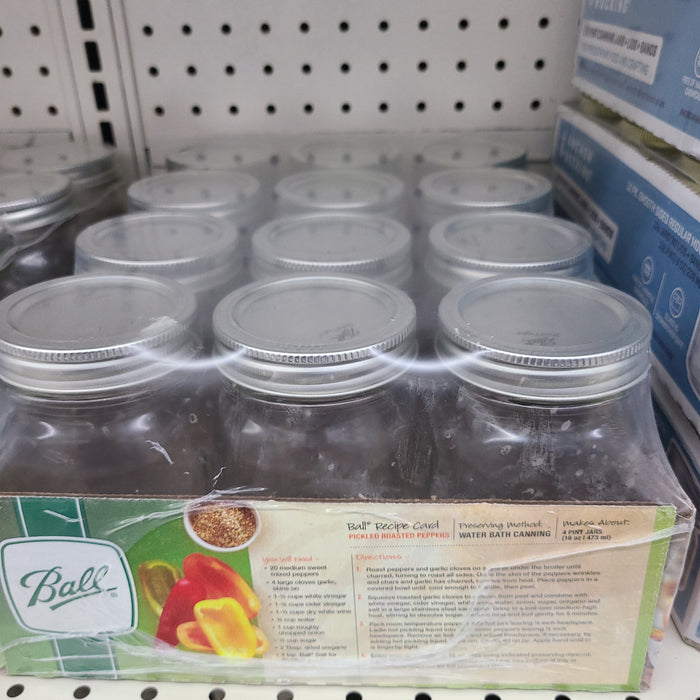 Ball 12PK PT Mason Jar