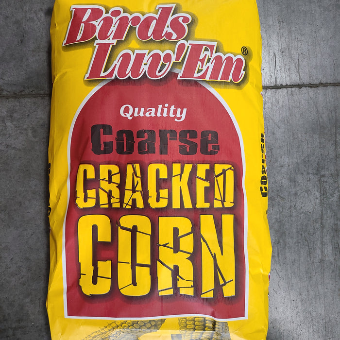 Bird's Luv'Em Coarse Cracked Corn, 50 LB bag