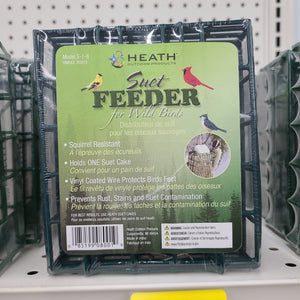 Heath Suet Feeder Green