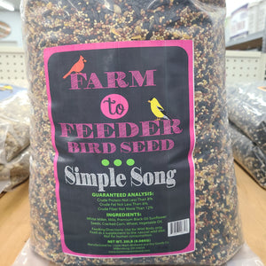 20# Simple Song bird feed