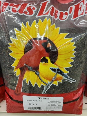 Birds Luv'EM Thistle Seed, 10 LB bag
