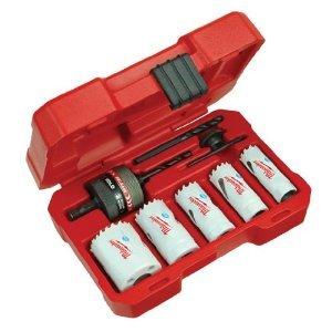 Milwaukee General Purpose Ice Hardened Hole Saw Kit, 8 Pieces