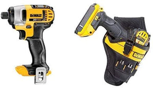 DeWalt 20V Max Lithium Ion 1/4" Impact Driver with Heavy Duty Impact Driver Holster