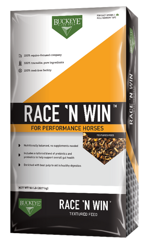Buckeye Race'N Win Textured Feed