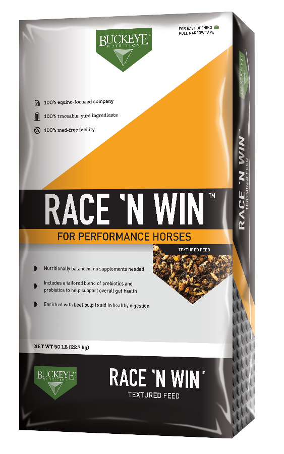 Buckeye Race'N Win Textured Feed