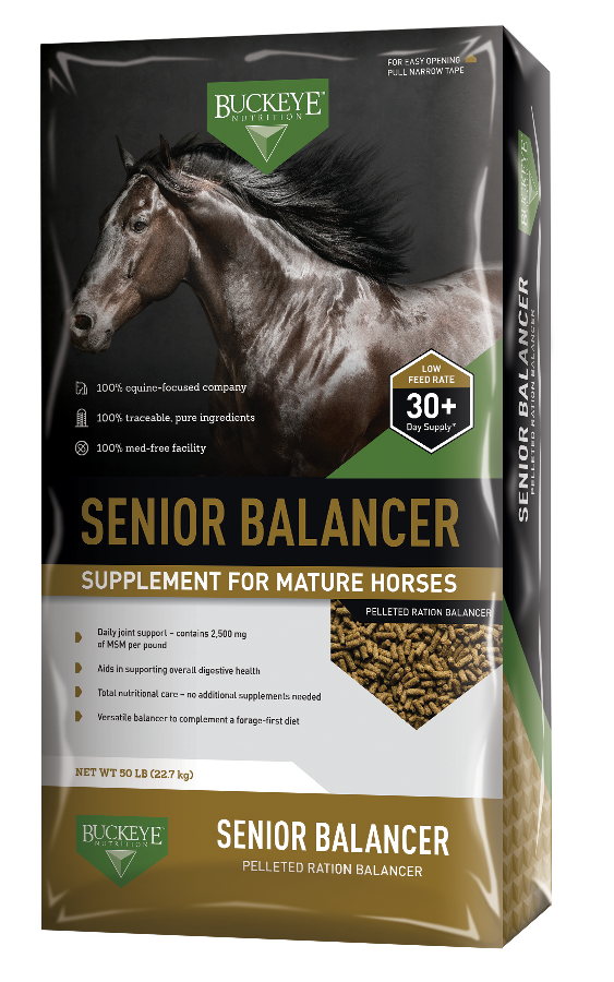 Buckeye Senior Balancer Supplement for Mature Horses
