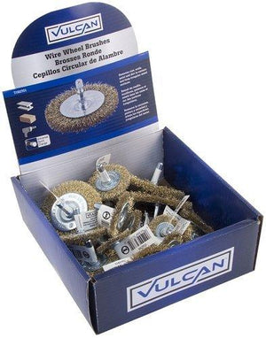 Vulcan Wire Wheel Brushes, 25 Pieces