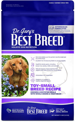 Dr. Gary's Best Breed Toy-Small Breed, 13 LB bag
