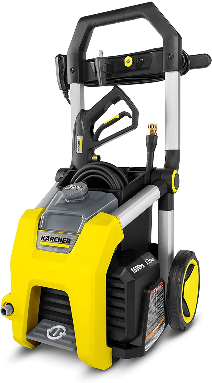 Kracher K1800 Electric Power Pressure Washer 1800PSI TruPressure with Turbo Nozzle