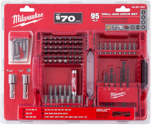 Milwaukee Drill and Drive Set 95 Pieces