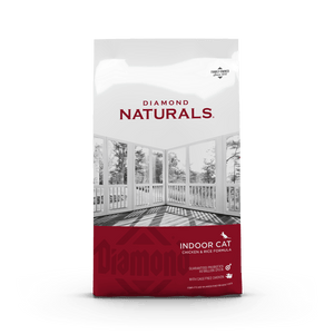 Diamond Naturals Indoor Cat Chicken and Rice Formula, Dry Cat Food, 6 LB bag