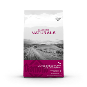 Diamond Naturals Large Breed Puppy Lamb & Rice Formula, 40 LB bag
