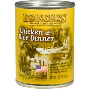 Evanger's Heritage Classic Chicken & Rice Dinner, 13oz. can