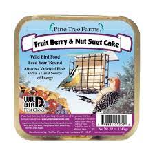 PTF fruit berry nut suet