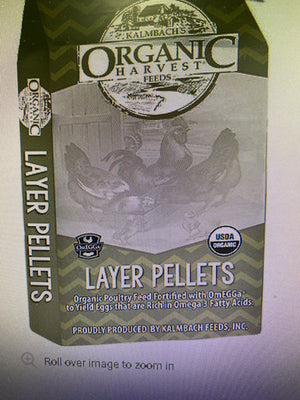 Organic layer pellets