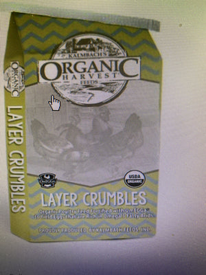 Organic layer crumbles