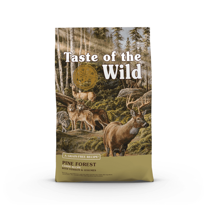 Taste of the Wild Pine Forest Canine Recipe with Venison & Legumes, 28LB bag